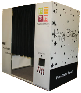 Birthday photo booth